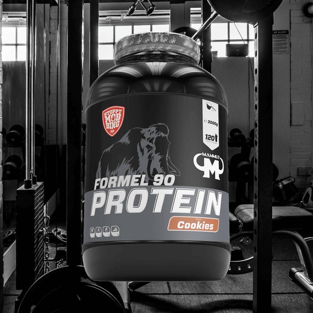 Mammut Formel 90 Protein (3000g) Cookies - Eiwitten - Eiwit Mix 2/3