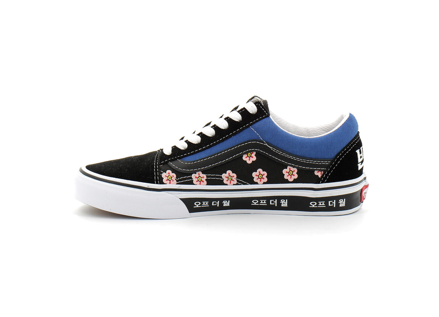Vans Zapatillas Korean Typography Old Skool Rojo/azul 3/5
