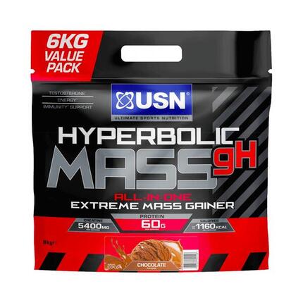 USN Hyperbolic All in One Mass (6000g) Vanilla - Prise de poids - Avec Créatine