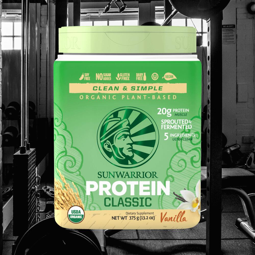 Sunwarrior Protein Classic Organic (375g) Vanilla - Protéines 2/3
