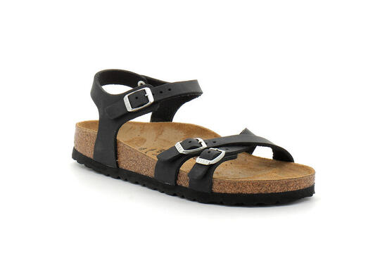Birkenstock Kumba Schwarze Pantoffeln Dame