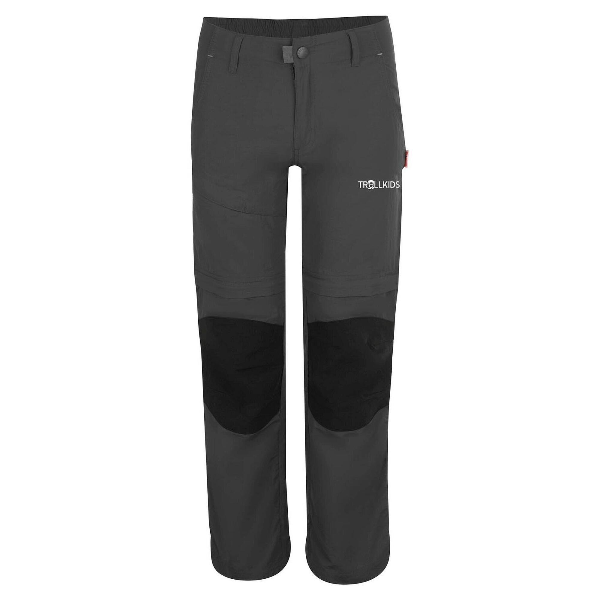 Hammerfest children's trekking pants, dark grey