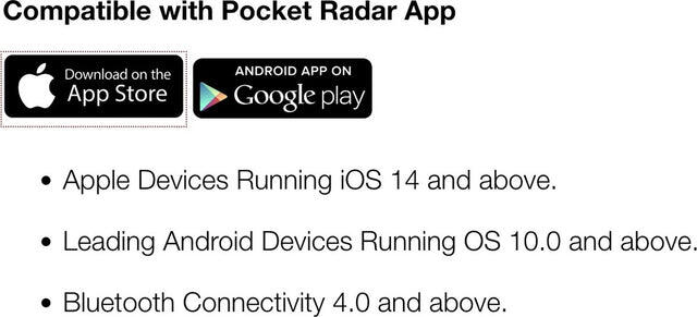 Pocket Radar Smart Coach Radar Gun - Con App 4/4