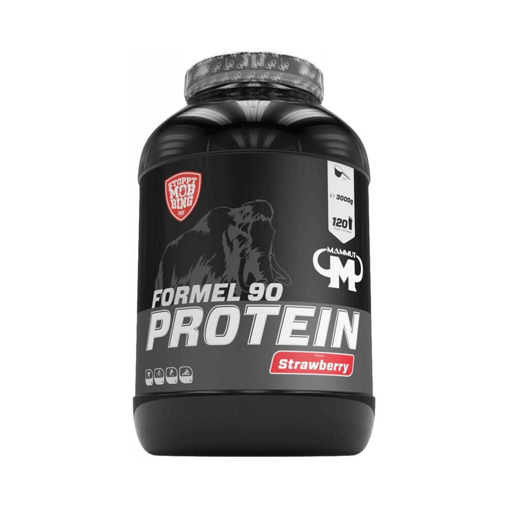 Mammoth - Mammut Formel 90 Protein (3000g) Strawberry - Protéines - Mélange De Protéines - Whey Protéine - 1 Kg - Decathlon