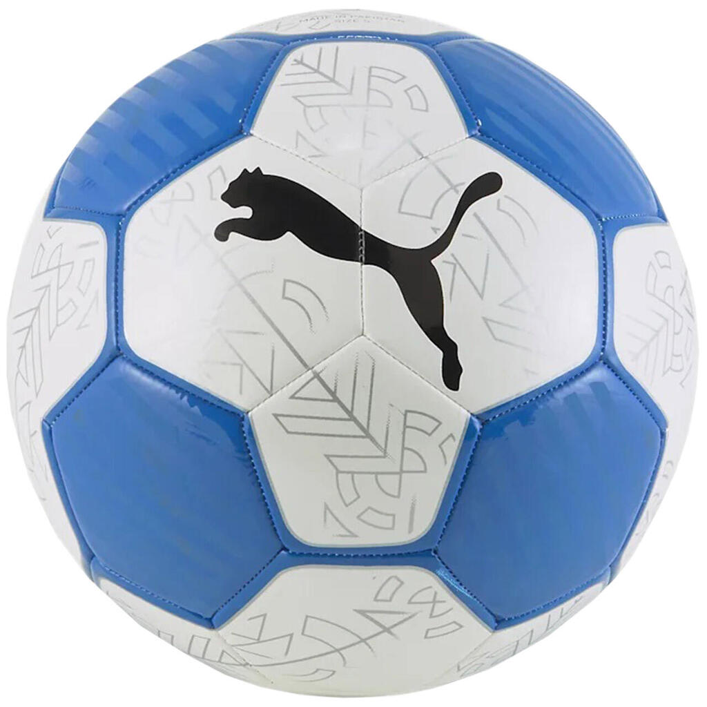 Prestige Logo Football (White/Blue)