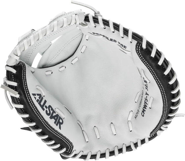 Paragomiti Da Baseball NURIBASE - Per Giovani E Adulti, Con Cuscinetti Antiurto, Colore Bianco