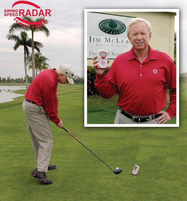 Radar de vitesse de swing de golf avec minuterie de tempo 2/2
