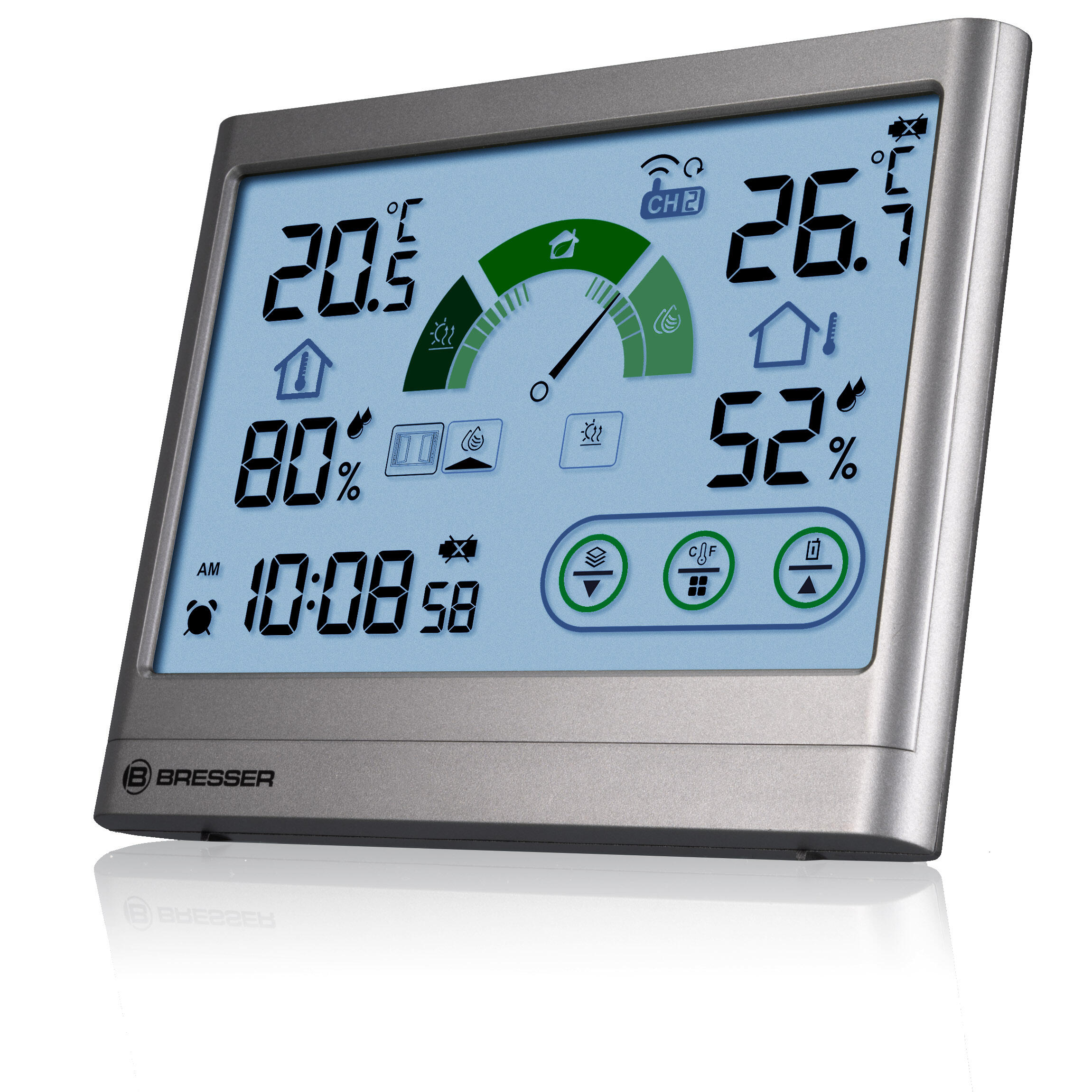 Thermo-Hygrometer avec recommandation de ventilation VentAir H 4/7