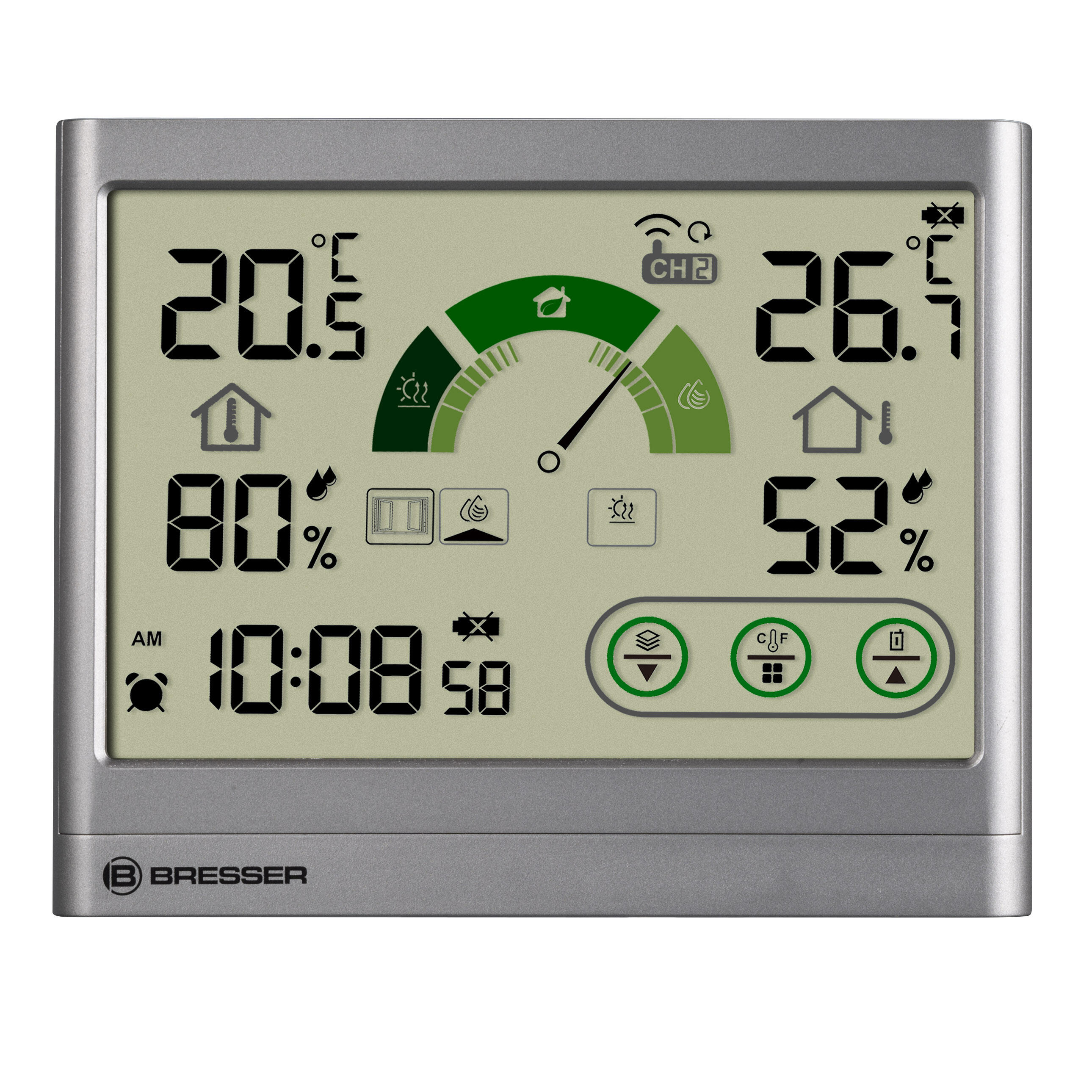 Thermo-Hygrometer avec recommandation de ventilation VentAir H 5/7