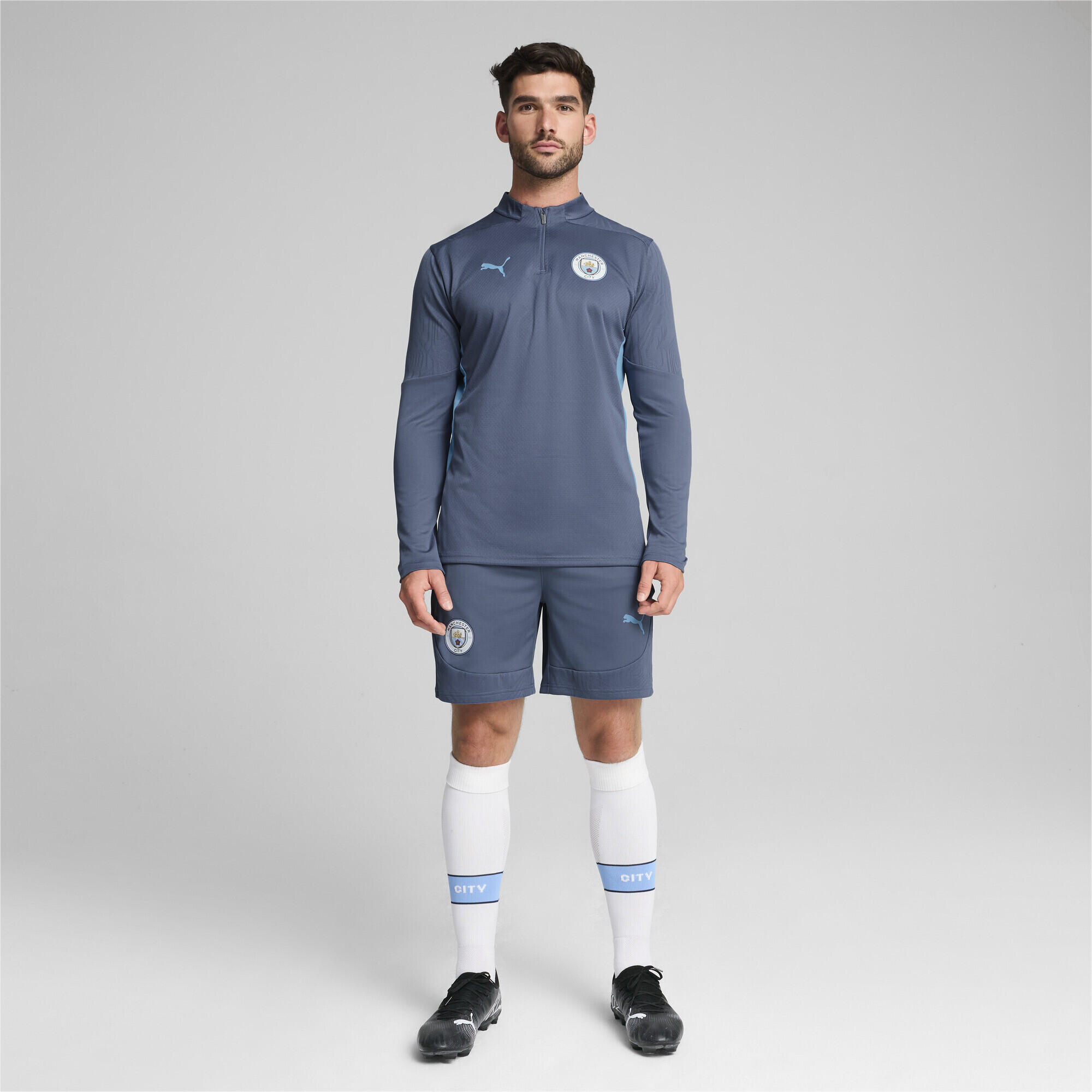 Short d’entraînement Manchester City Homme PUMA Inky Blue Magic 4/7