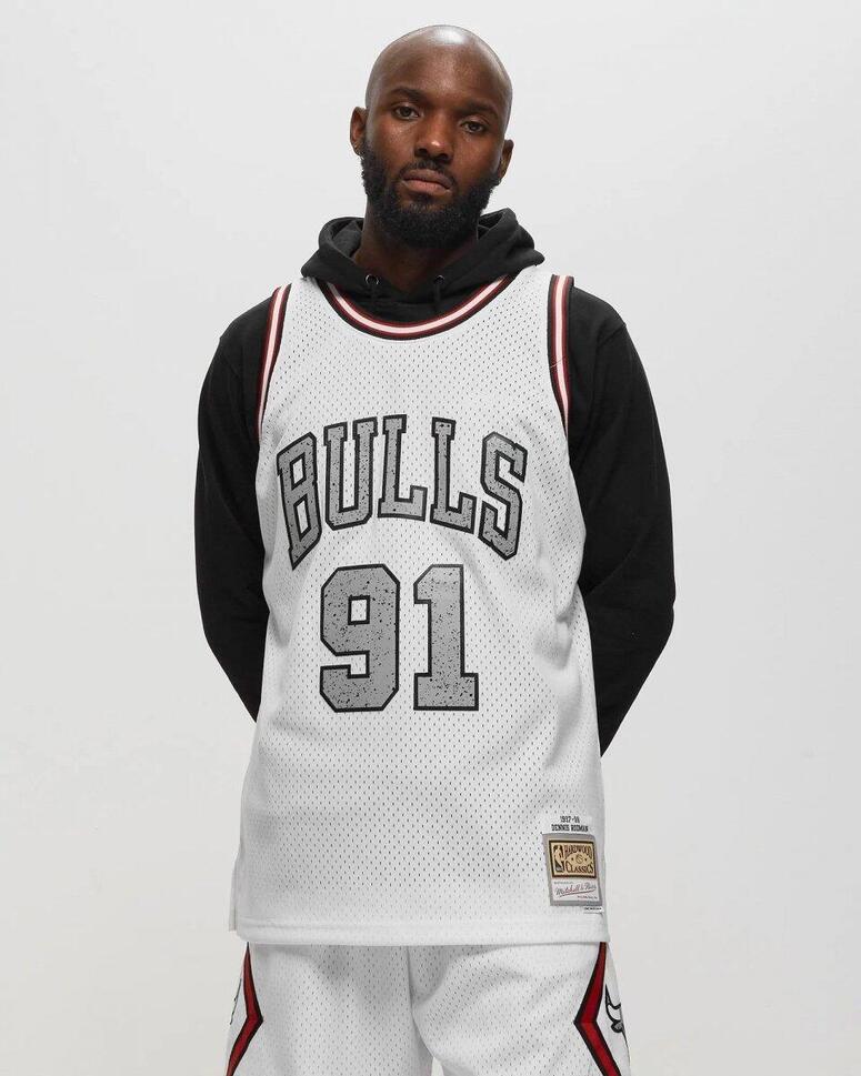 Koszulka męska do koszykówki Mitchell & Ness NBA Chicago Bulls Rodman