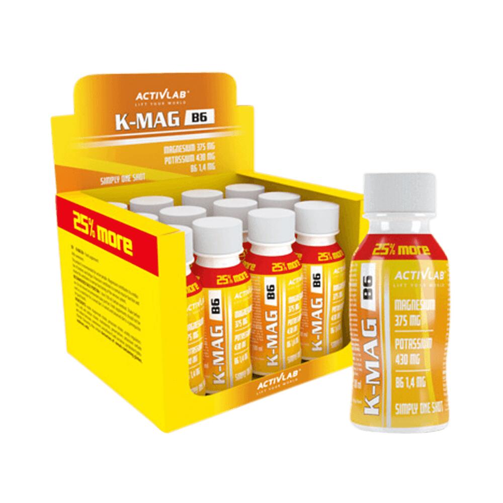 ACTIVLAB Activlab K-Mag B6 Shot (12x100ml) Standard - Vitaminen, mineralen & gezondheid