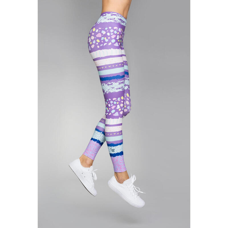 Legginsy sportowe damskie DEEP TRIP Lolipop
