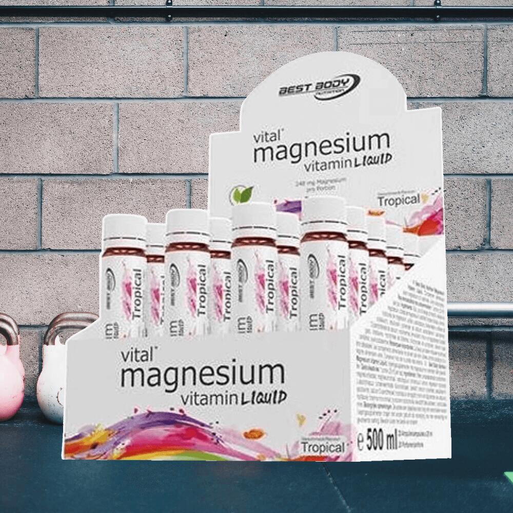 Best Body Nutrition Magnesium Liquid Shots (20x25ml) Tropical 2/4