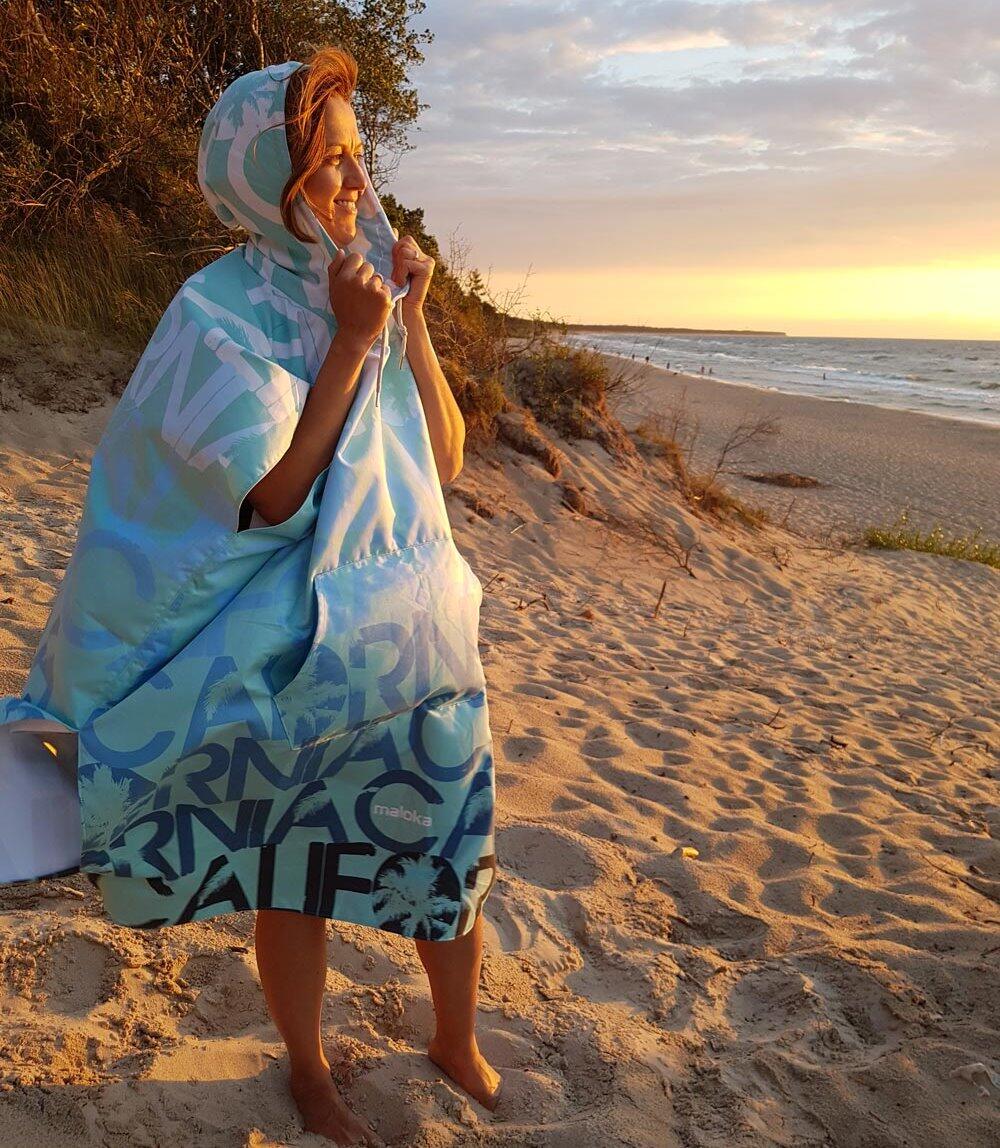 Poncho surf California ponczo plażowe 6/8