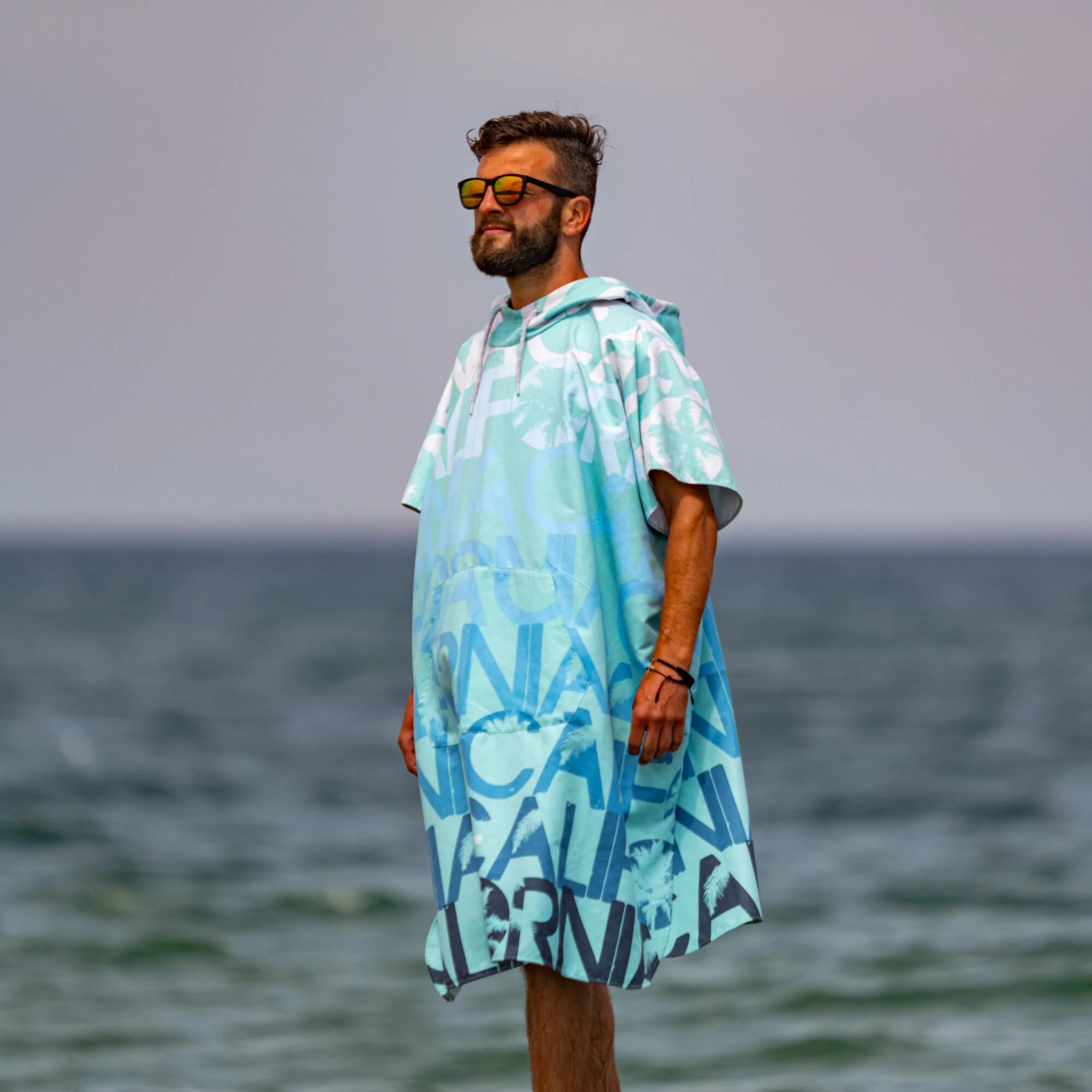 Poncho surf California ponczo plażowe 5/8