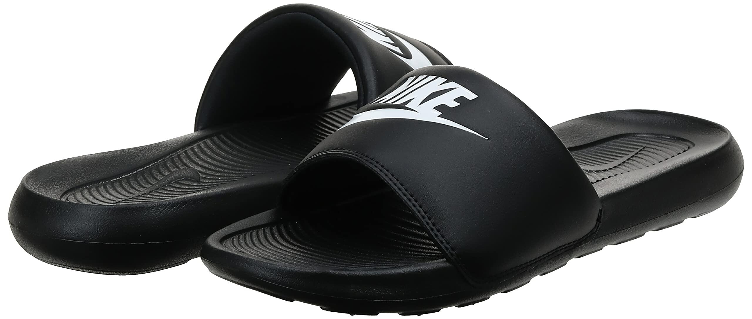 Chaussures de sport pour femmes Nike Victori one slide noir 3/7