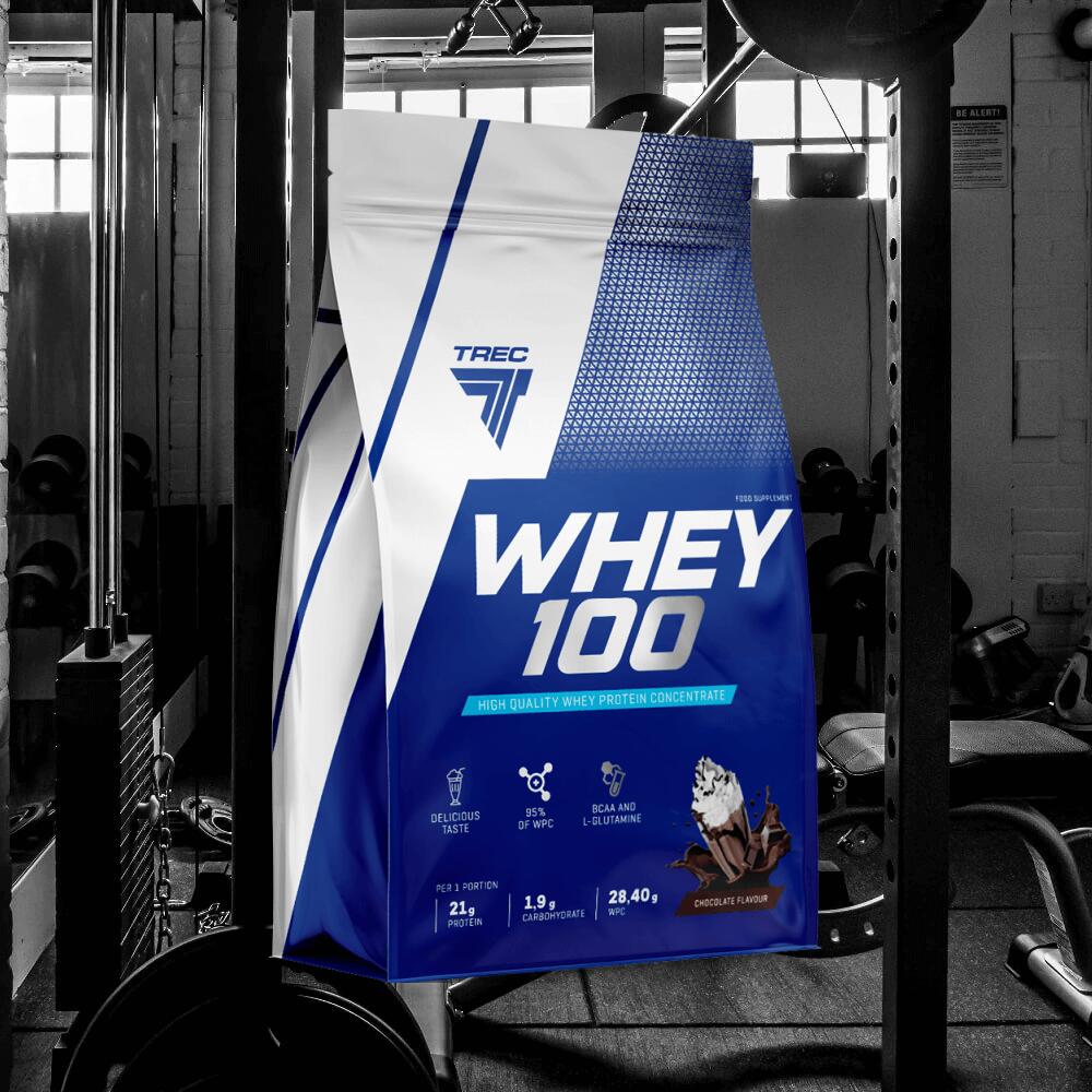 Trec Nutrition Whey 100 (900g) Chocolate - Proteine 2/3
