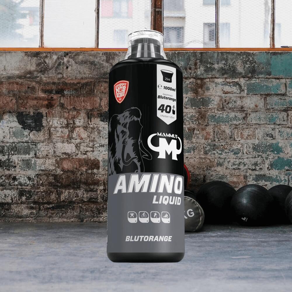 Mammut Amino Liquid (1000ml) Blood Orange - Acides aminés 2/4