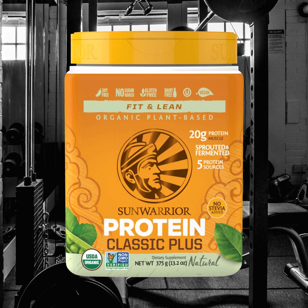 Sunwarrior Classic Plus Organic (375g) Natural - Protéines 2/3