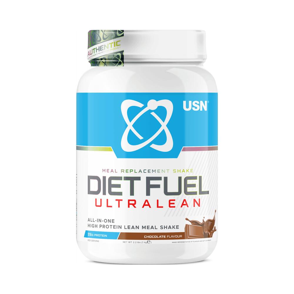 USN USN Diet Fuel Ultralean (1000g) Chocolate - Eiwitten - Maaltijdvervangers