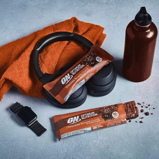 Optimum Nutrition Protein Bar 65g x10 Chocolate Brownie Crunch 4/4