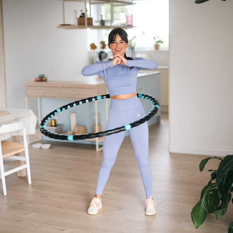 Hula hoop de masaj cu magneți 98 cm HHP006 HMS