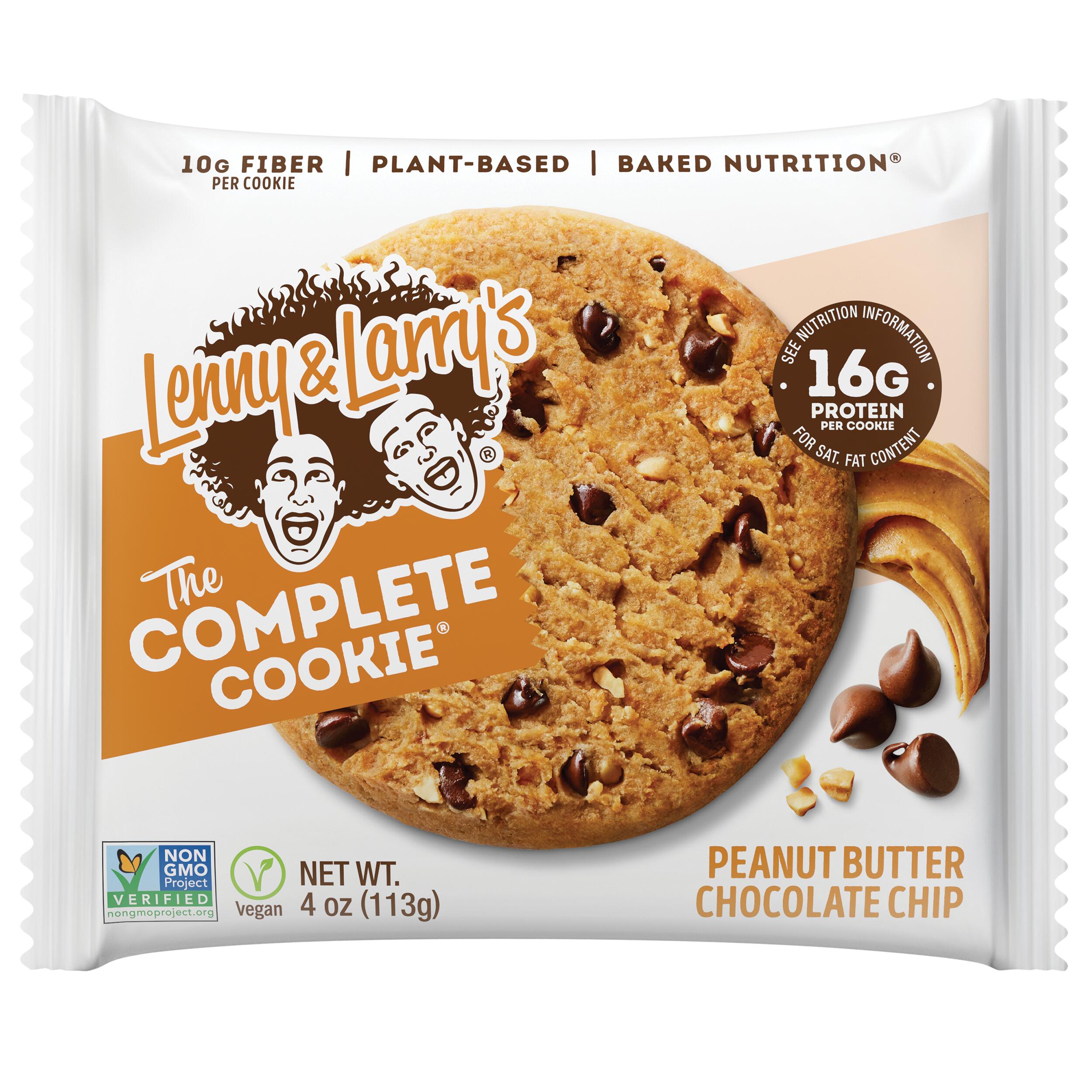 Lenny & Larry's The Complete Cookie (12x113g) Peanut Butter Chocolate Chip 4/7