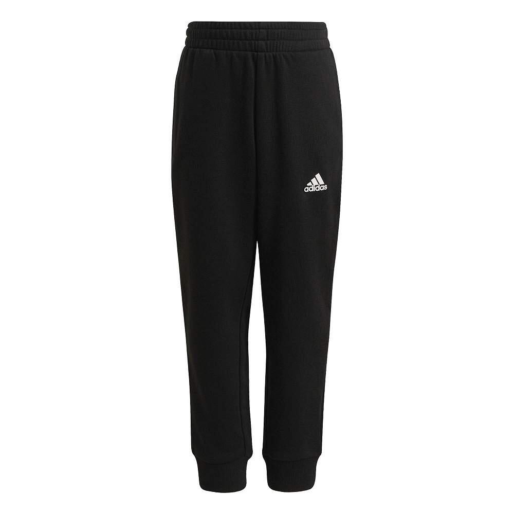 Tuta bambino adidas essentials logo french terry jogger set - nero 4/5