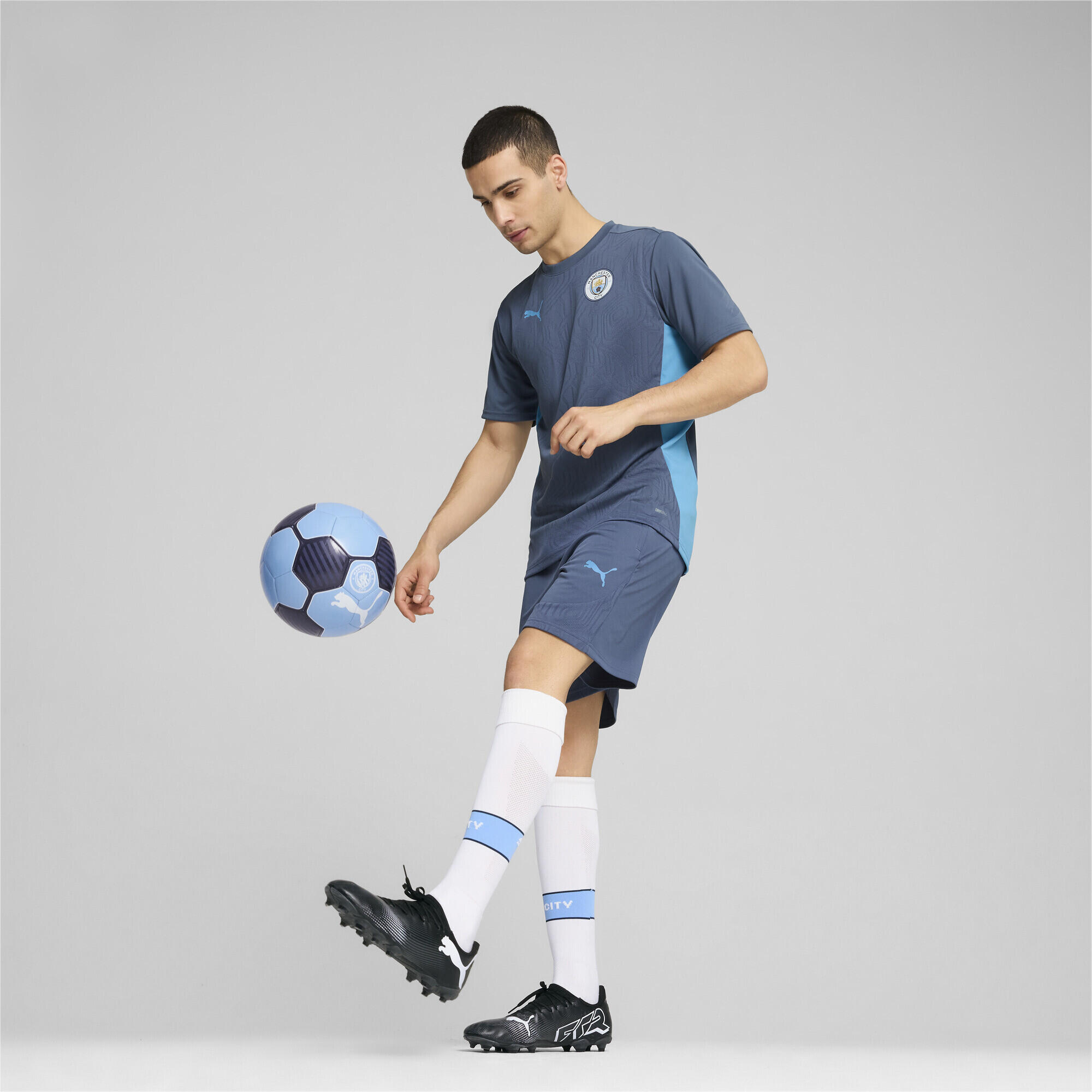 Maillot d’entraînement Manchester City Homme PUMA Inky Blue Magic 4/7