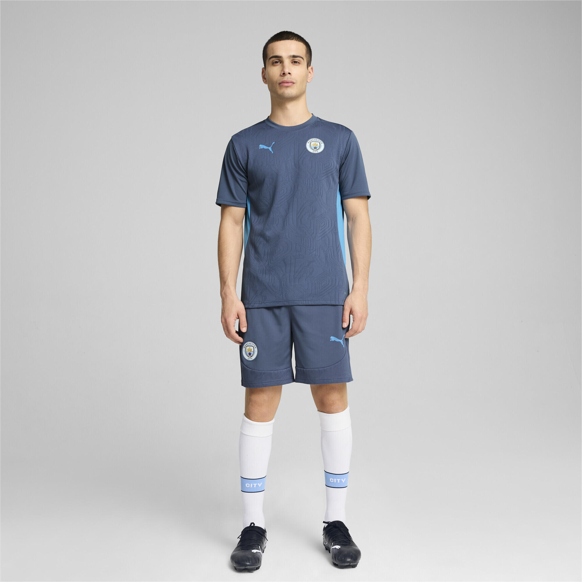 Maillot d’entraînement Manchester City Homme PUMA Inky Blue Magic 6/7