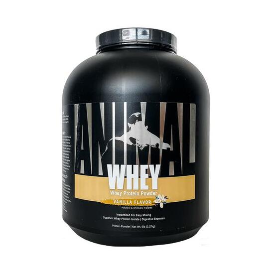 Universal Nutrition Animal Isolate Loaded Whey Protein (5lbs) Vanilla