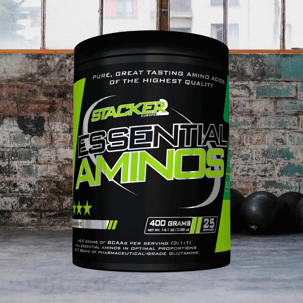 Stacker2 Essential Aminos (400g) Orange - Aminoácidos - EAA 2/3