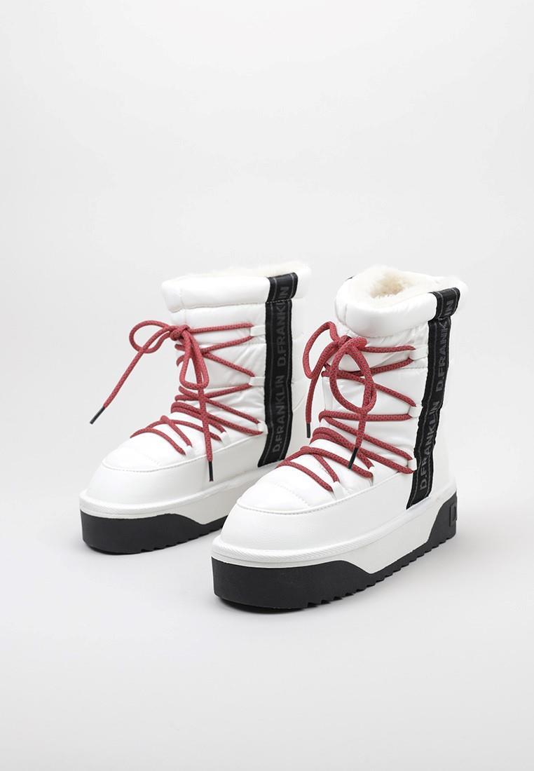 Sandale
Botte esquimau Baskets Femme D. Franklin DFSH-371007  Blan 2/5