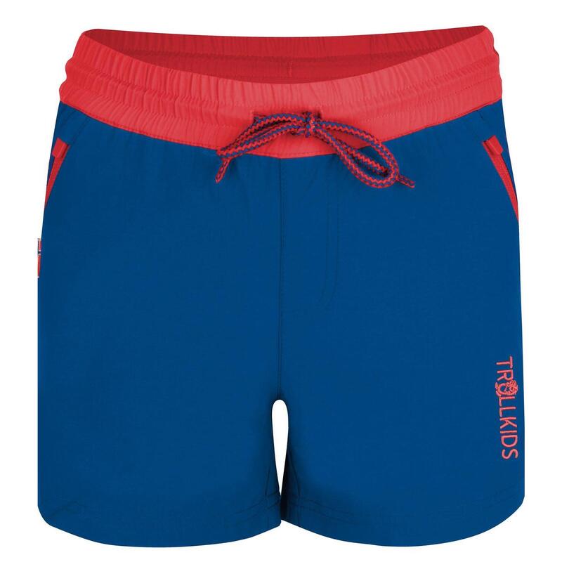 Short pour enfants Arendal bleu minuit / corail