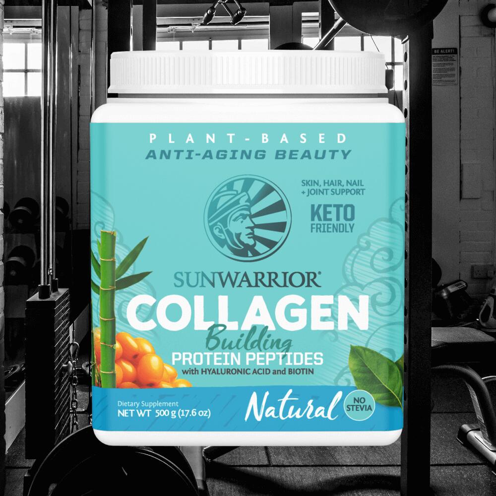 Sunwarrior Collagen Building Protein Peptides (500g) Natural - Protéines 2/3