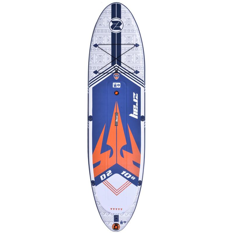 Stand Up Paddle Gonflabil ZRAY DUAL D2 Dropstitch DC 325x81x15cm 10’x32"x6"