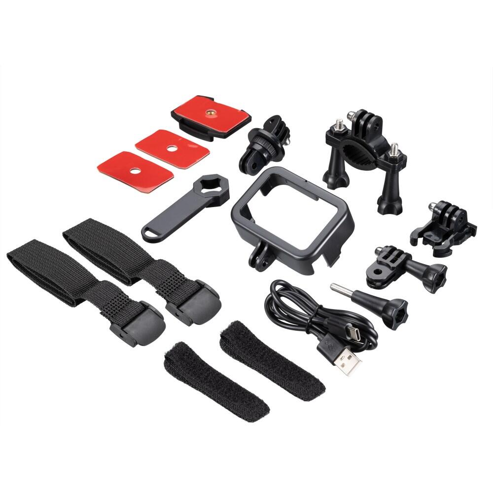 Telecamera sportiva professionale 4K Con stabilizzatore e sommergibile 15 metri 5/5