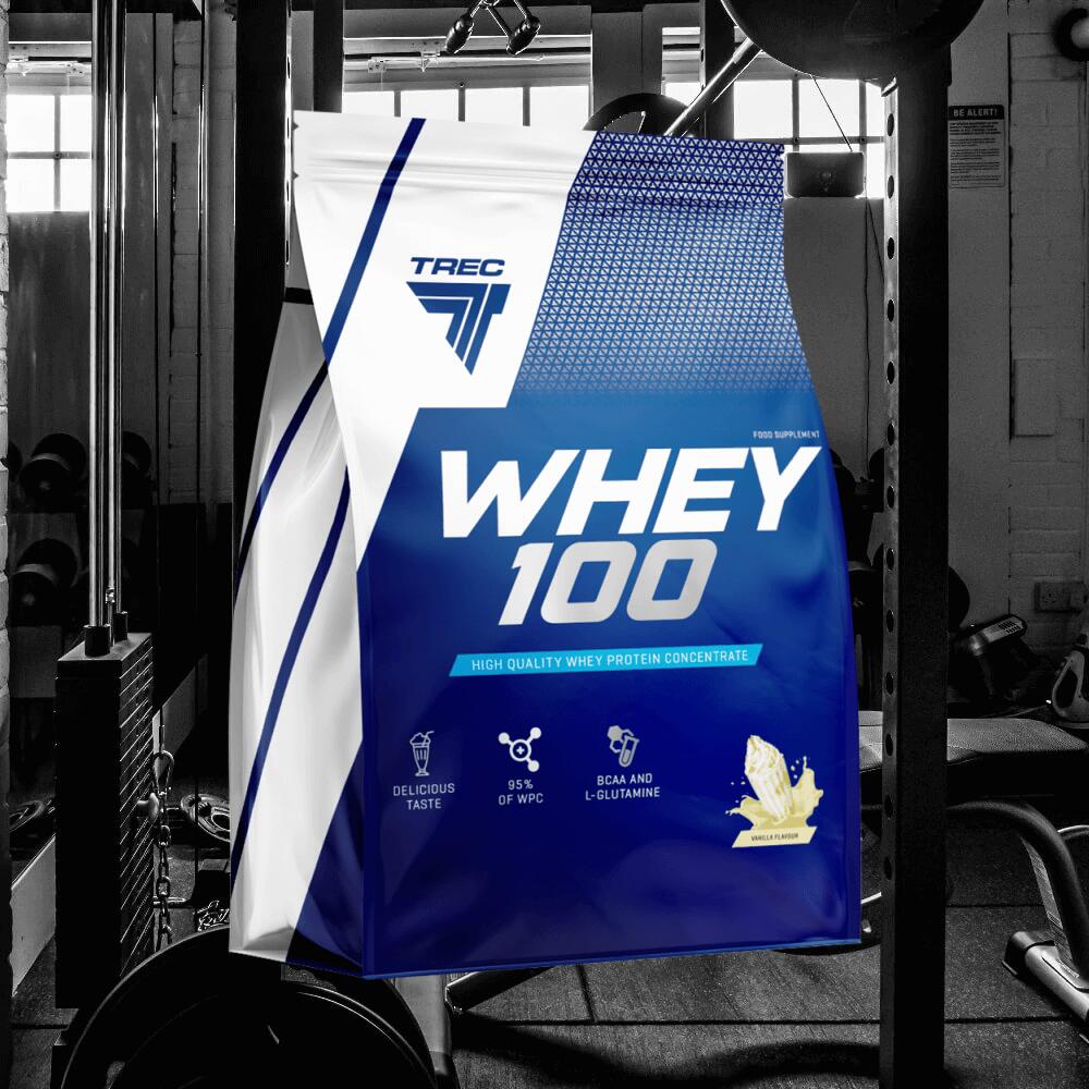 Trec Nutrition Whey 100 (2275g) Vanilla - Proteine 2/4