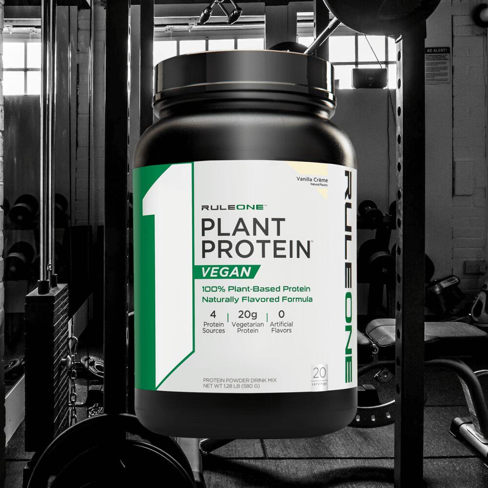 Rule1 R1 Plant Protein (1,2lbs) Vanilla Crème - Protéines 2/3
