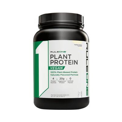 Rule1 R1 Plant Protein (1.2lbs) Vanilla Crème - Proteine - Proteine vegane