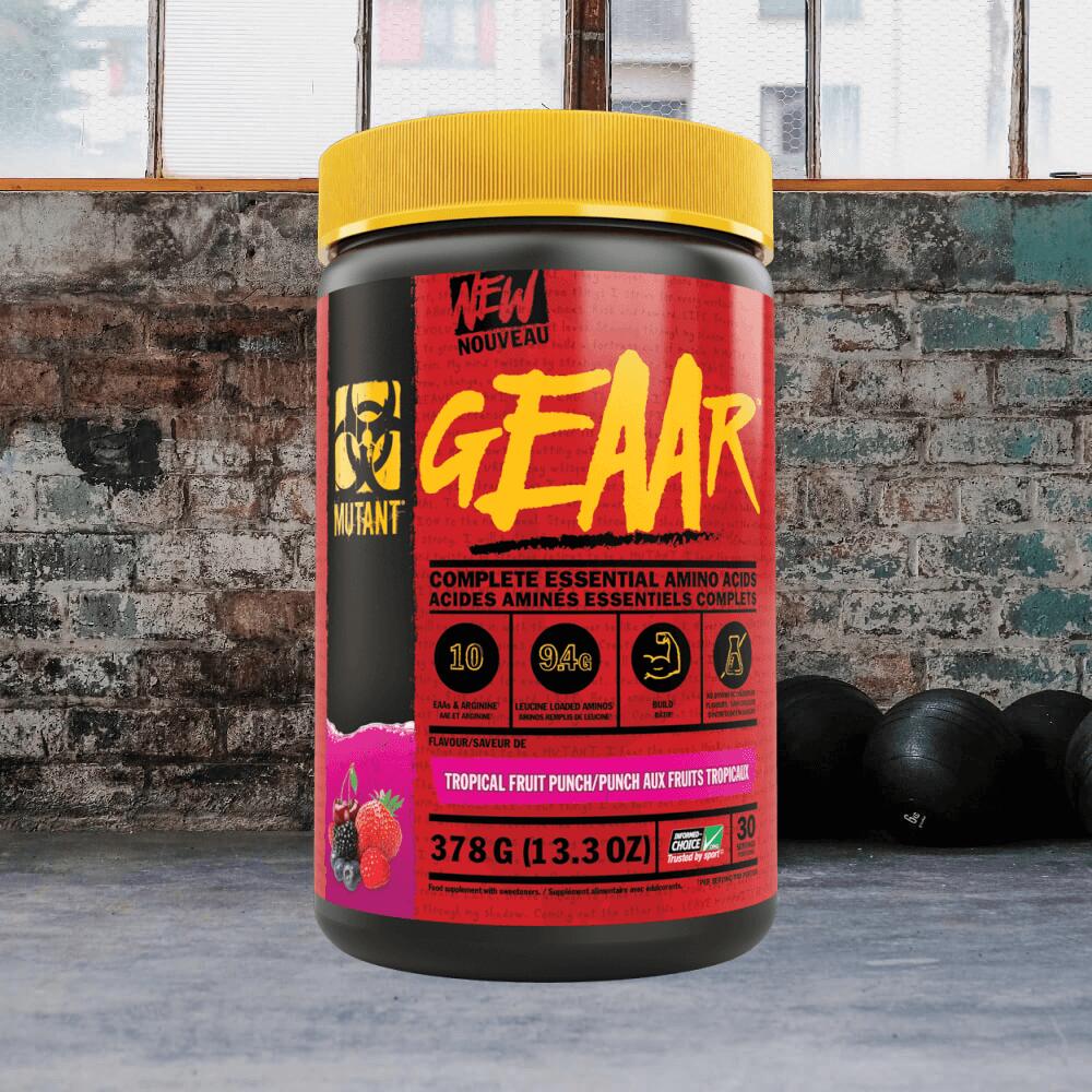 Mutant Mutant Geaar (30 serv) Tropical Fruit Punch - Aminoacidi - EAA 2/3