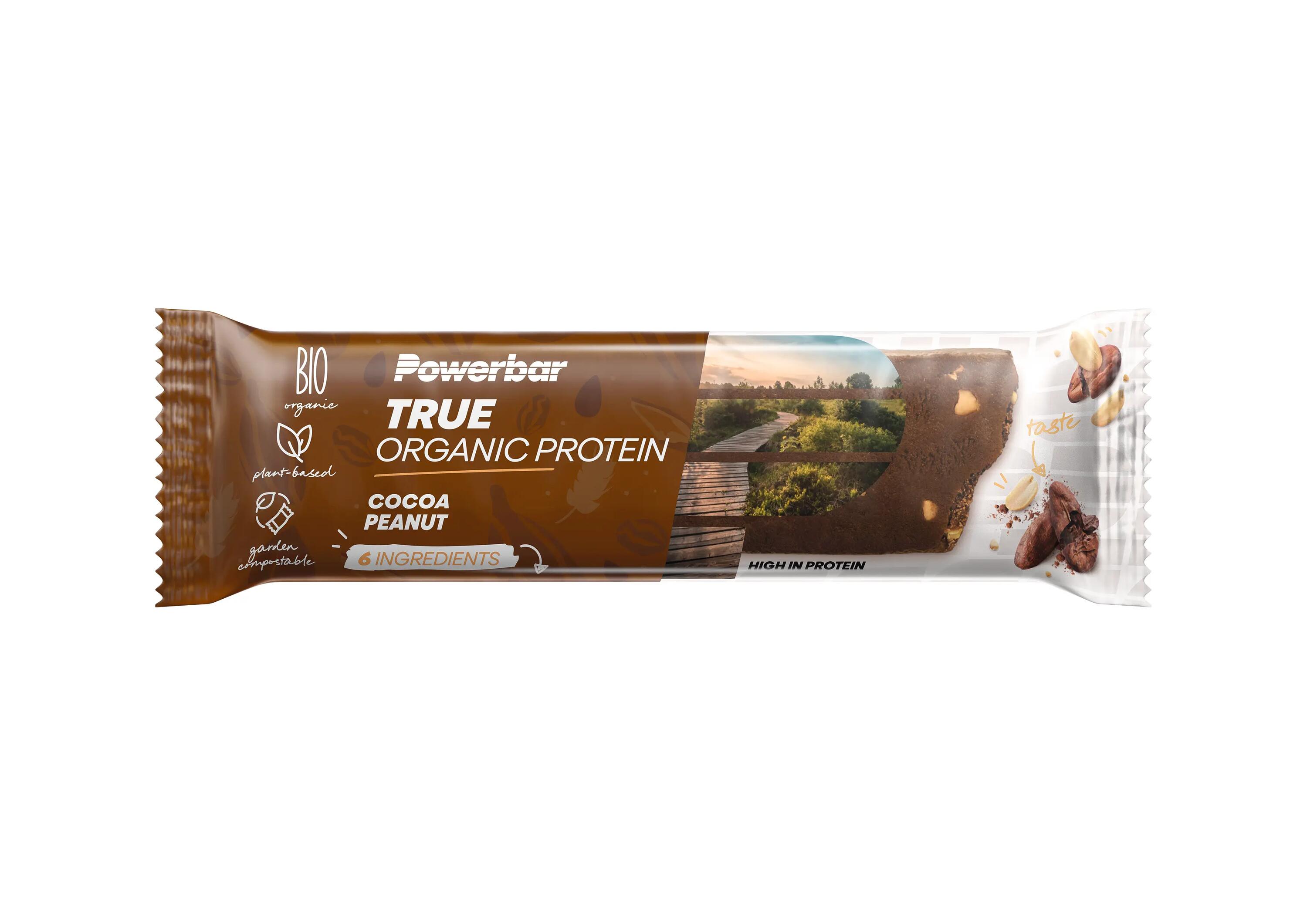 Powerbar True Organic Protein Bar (16x45g) Cocoa Peanut 5/5