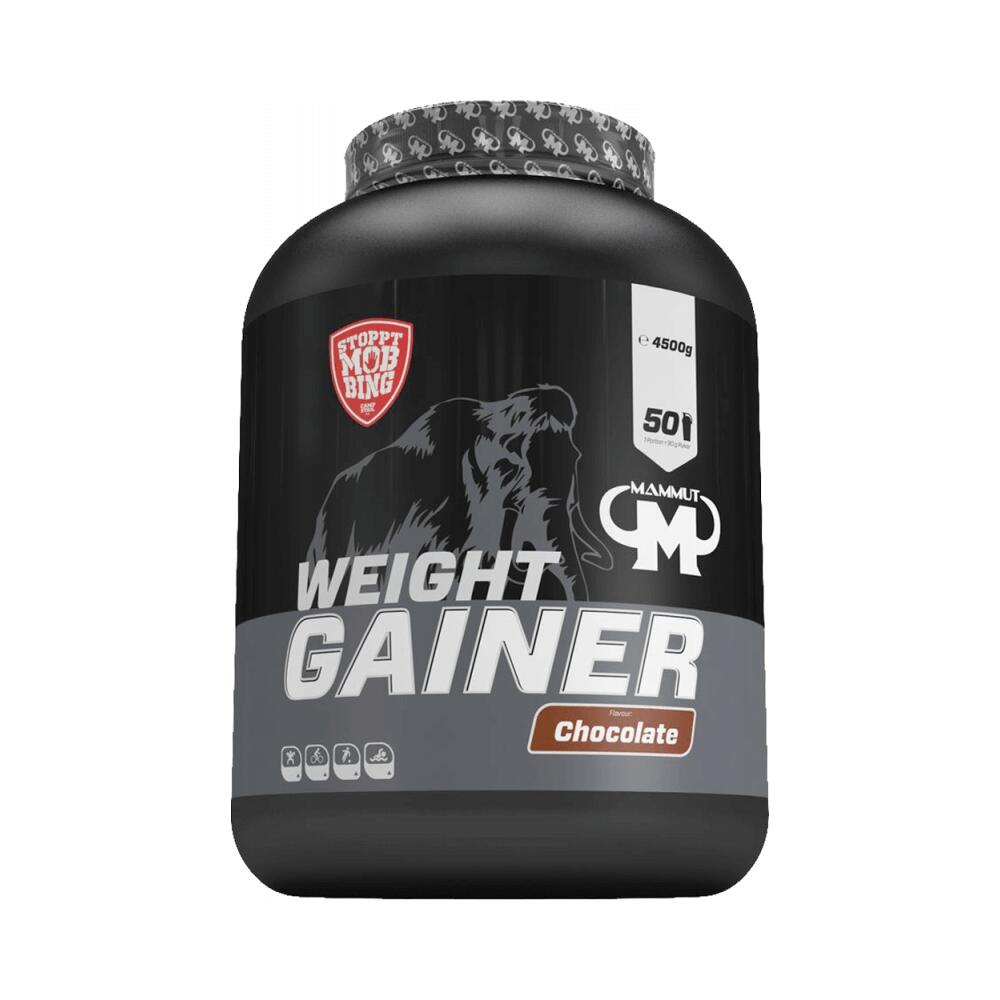 MAMMOTH Mammut Weight Gainer Crash 5000 (4500g) Chocolate - Gewichtstoename