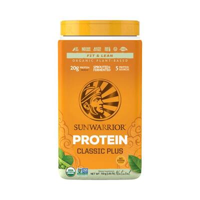 Sunwarrior classic plus organic (750g) natural - eiwitten - veganistisch eiwit