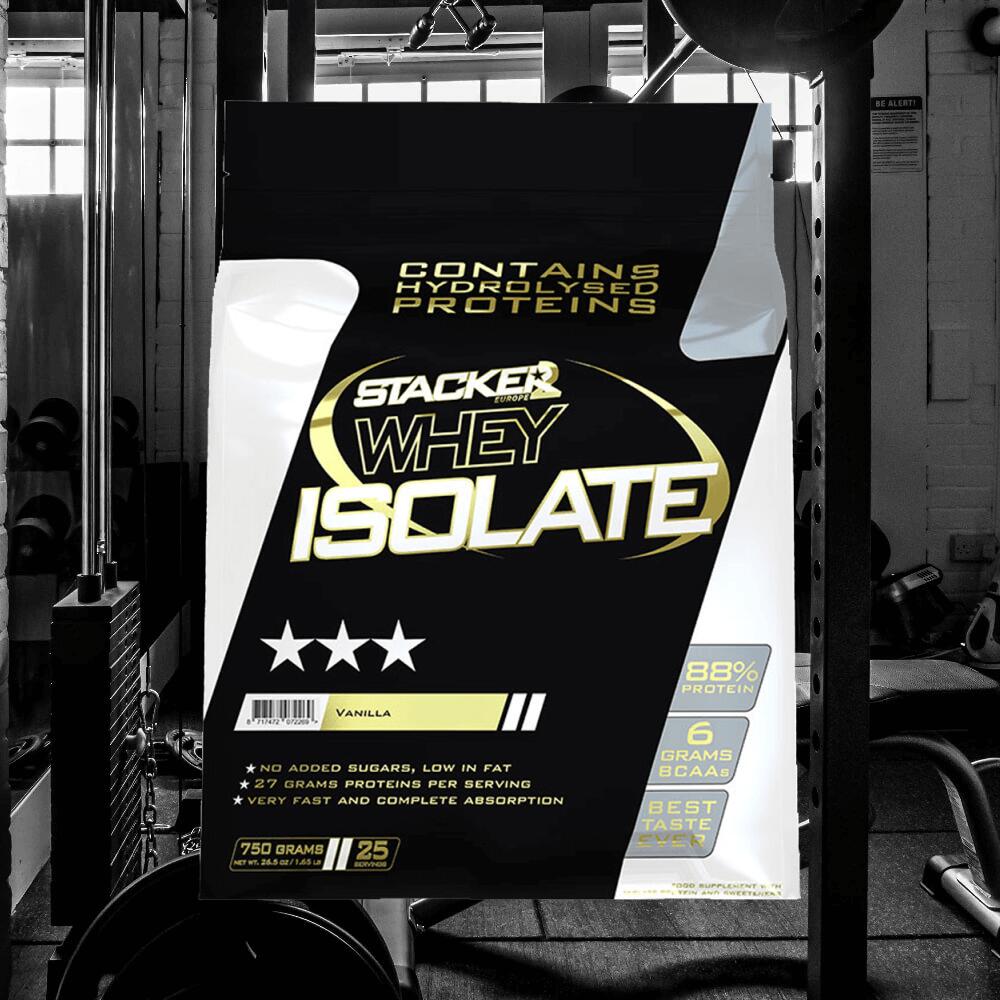 Stacker2 Whey Isolate (750g) Vanilla - Proteine 2/4