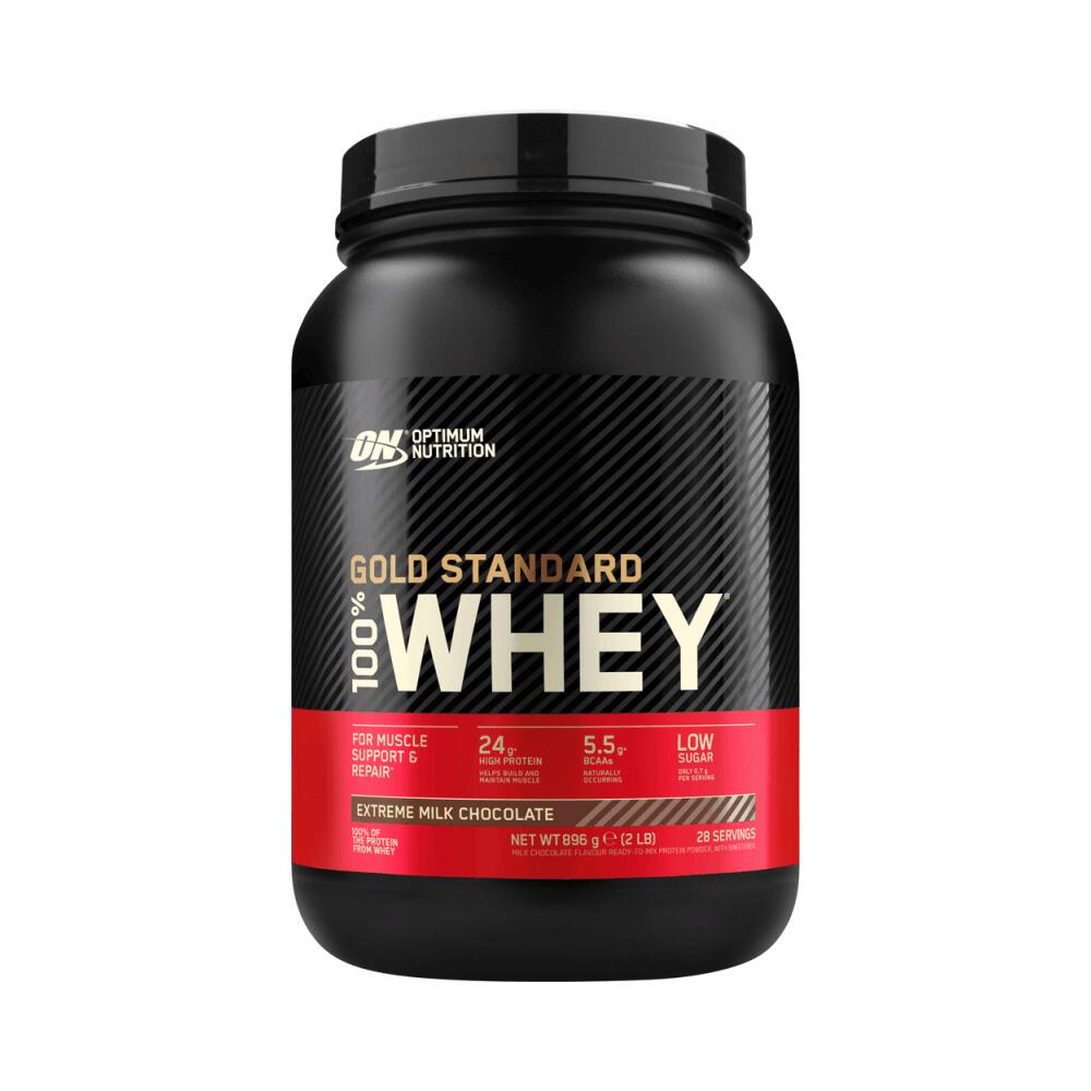 Optimum Nutrition - Optimum Nutrition 100% Whey Gold Standard (2lbs) Extreme Milk Chocolate - Whey Protéine - Decathlon