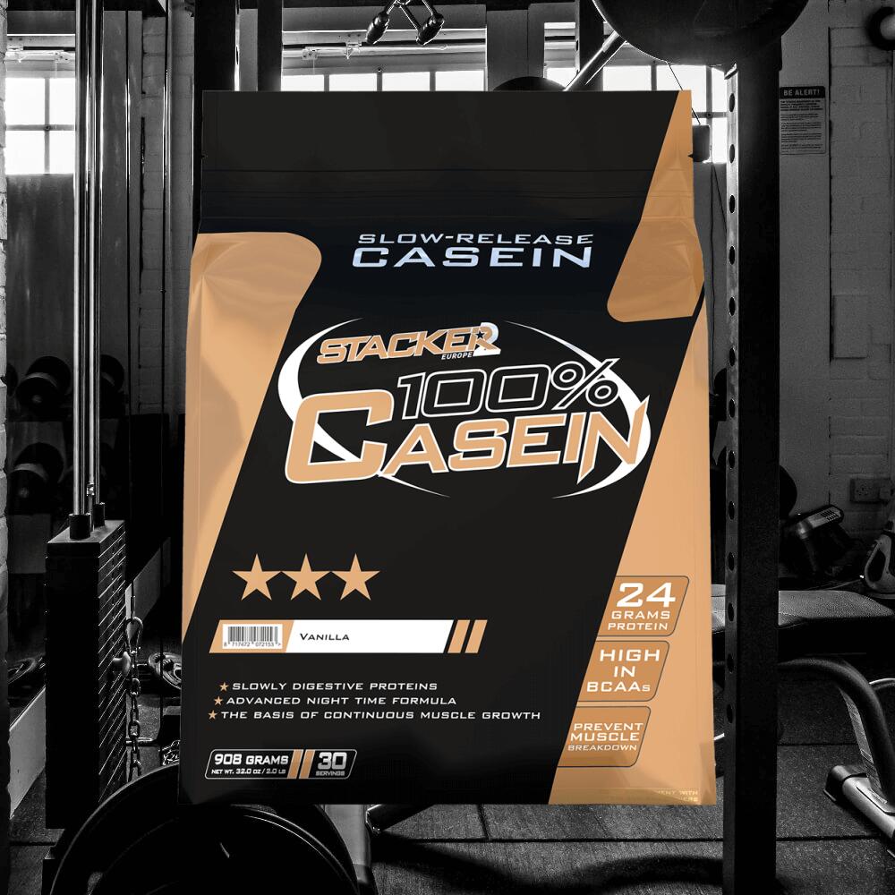 Stacker2 100% Casein (908g) Vanilla - Proteine - Caseina 2/3