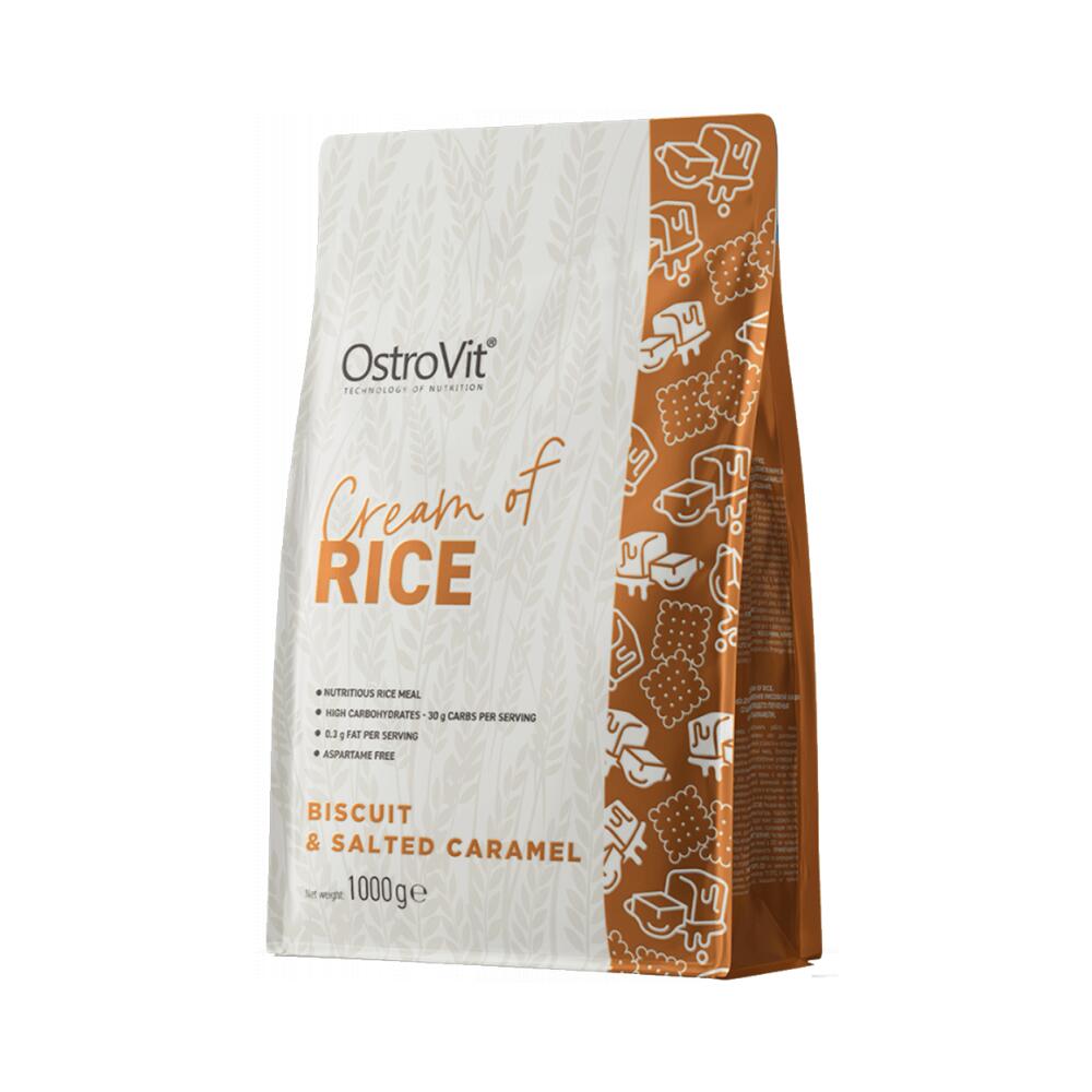 OSTROVIT OstroVit Cream of Rice - flavoured (1000g) Biscuit & Salted Caramel