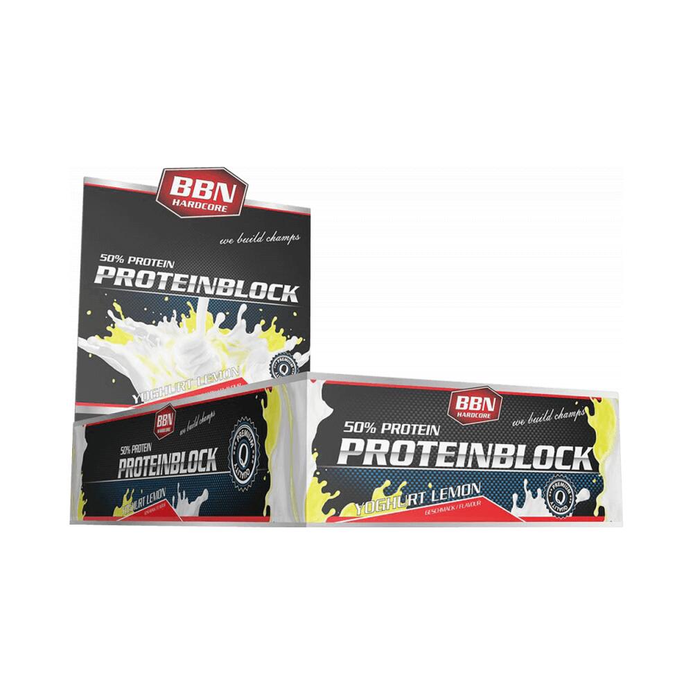 Best Body Nutrition - Best Body Nutrition Bbn Hardcore Protein Block (15x90g) Yoghurt Lemon - Barres - Barre Protéinée - Decathlon